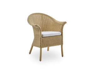 CLASSIC - Lloyd loom chair with armrests _ Sika Design